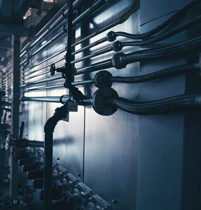 東伸熱工の工場・設備